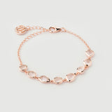 "Satta" Rose Gold Bracelet with Natural Rose Quartz