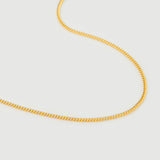 Colier Twist Snake din Argint Placat cu Aur Galben de 18k