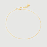 Colier High Wire din Argint Placat cu Aur Galben de 18k
