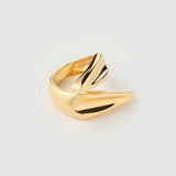 "Magma" Yellow Gold Ring