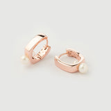 "Baroque" Rose Gold Earrings