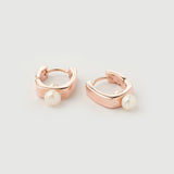 "Baroque" Rose Gold Earrings
