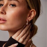 "Baroque" Rose Gold Earrings