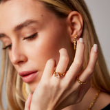 "Noura" Yellow Gold Ring