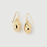 "Capri" Yellow Gold Earrings