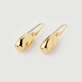 "Capri" Yellow Gold Earrings