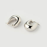 "Capri" White Gold Earrings