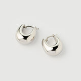 "Capri" White Gold Earrings