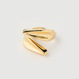 "Magma" Yellow Gold Ring